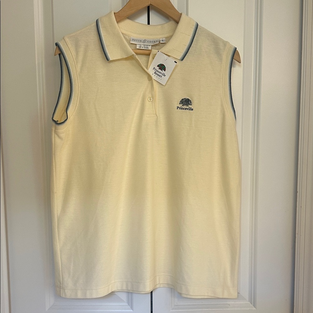NWT Princeville Resort Golf Top sz L